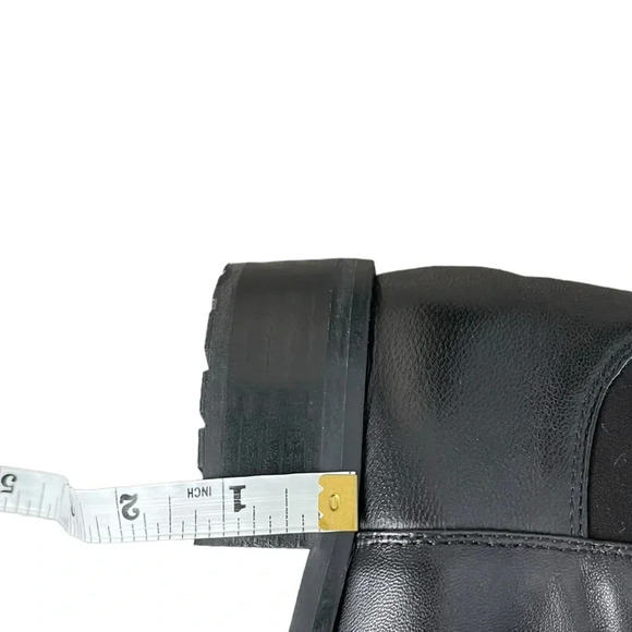 Black Vince Camuto black moto boots in great condition. Size 7.5 - Picture 10 of 14